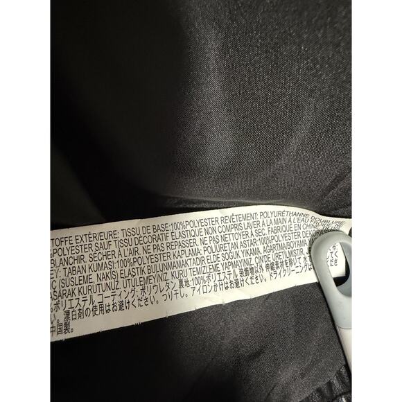 Wicked X Forever 21 Jacket Womens Small Black Faux Leather Bomber Rhinestone - Picture 10 of 16